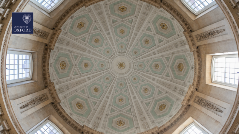 the ceiling of the Radcliffe Camera